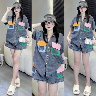 Carol denim set